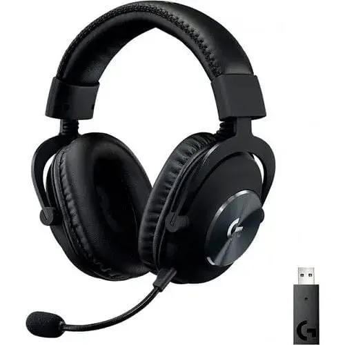 Ігрові навушники Logitech G PRO X Wireless Lightspeed для ПК чорні (981-000907) 981-000907