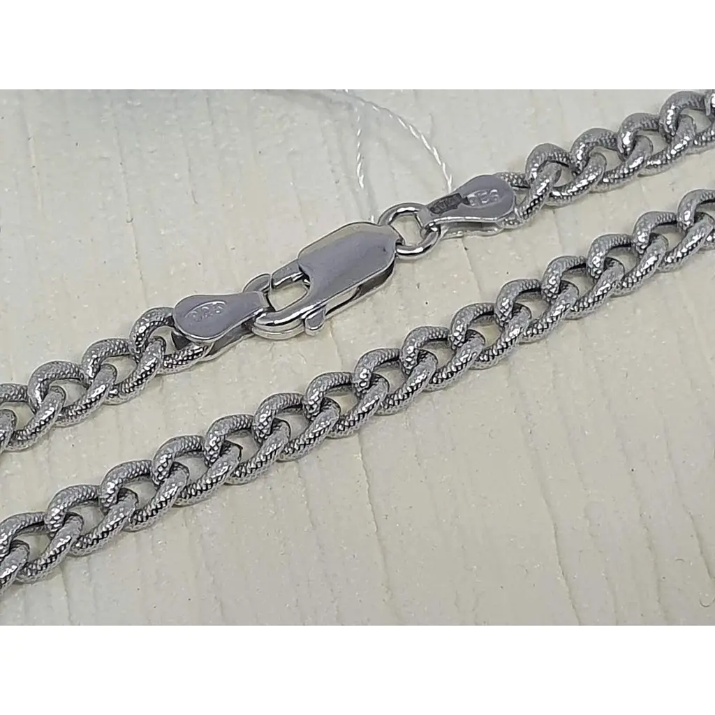 Серебряная цепочка Аметист Панцирное 01120ОНР 50 - фото 2