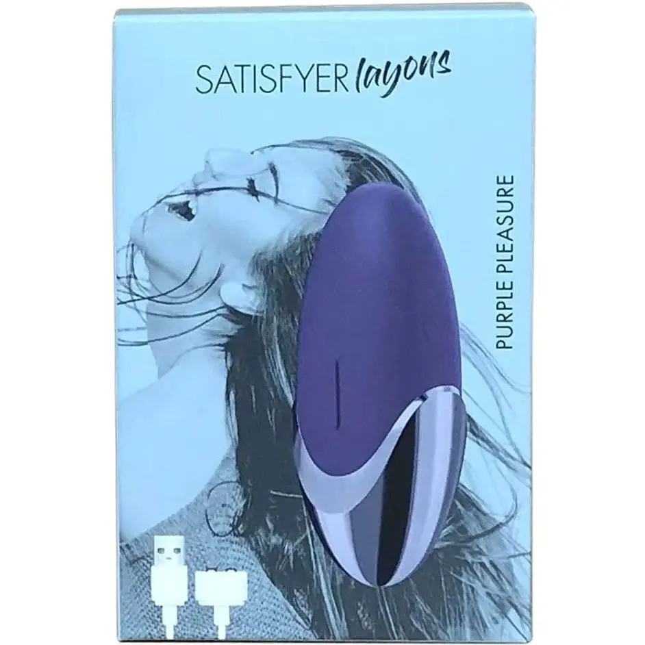 Потужний вібратор Satisfyer Lay-On - Purple Pleasure - фото 6