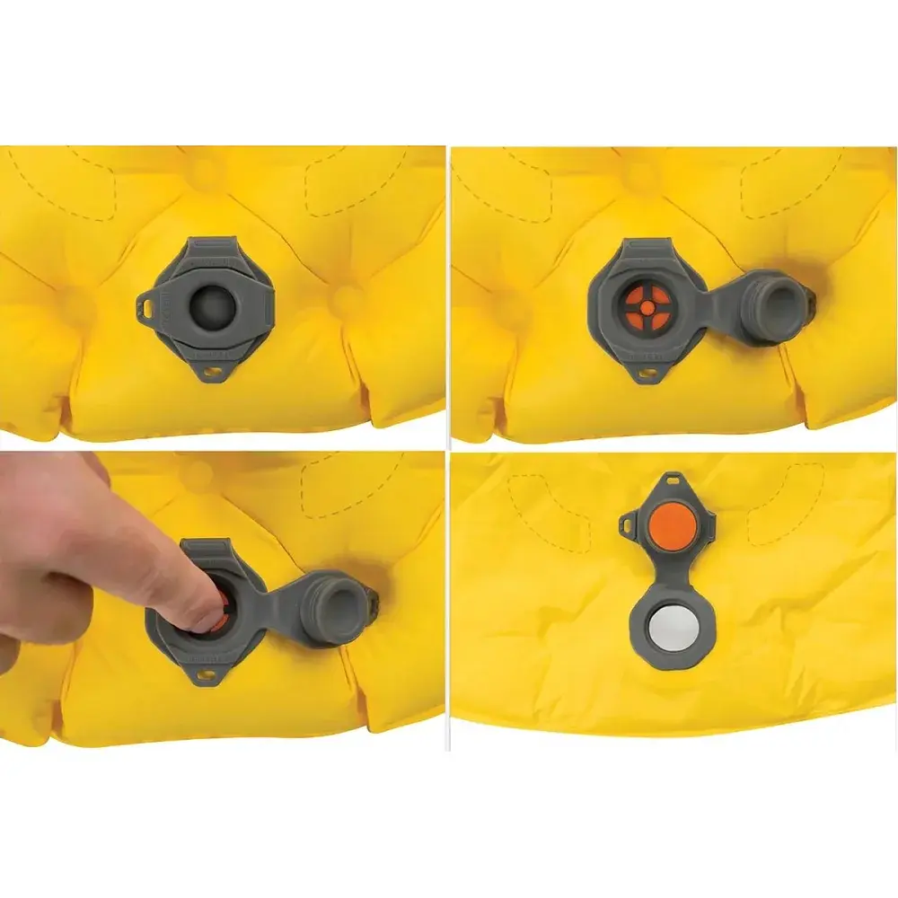 Килимок надувний Sea To Summit UltraLight ASC Mat Large Yellow - фото 3