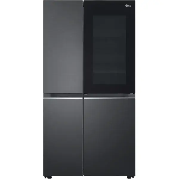 Холодильник LG SBS 179x91х74 холод.відд. 414 л мороз.відд. 233 л 2дв. А+ NF інв. диспл внутр. зона світла Door in door чорний матовий - фото 2