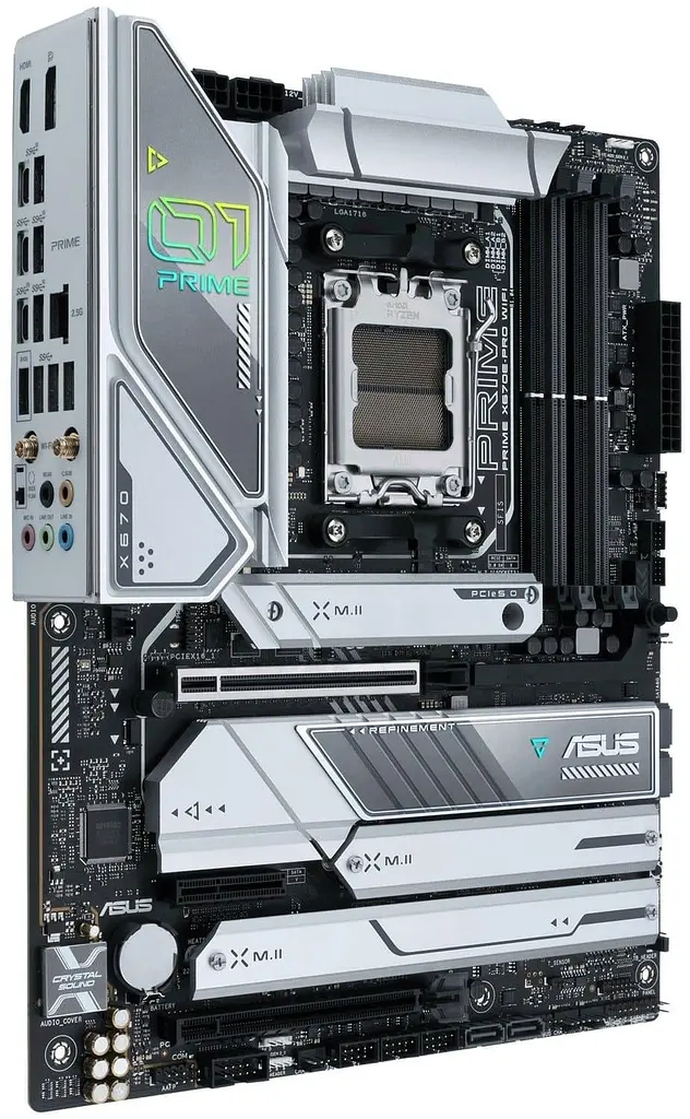 Материнська плата ASUS PRIME X670E-PRO WIFI (PRIME X670E-PRO WIFI) (Socket AM5, AMD X670, ATX) Б/в - фото 8