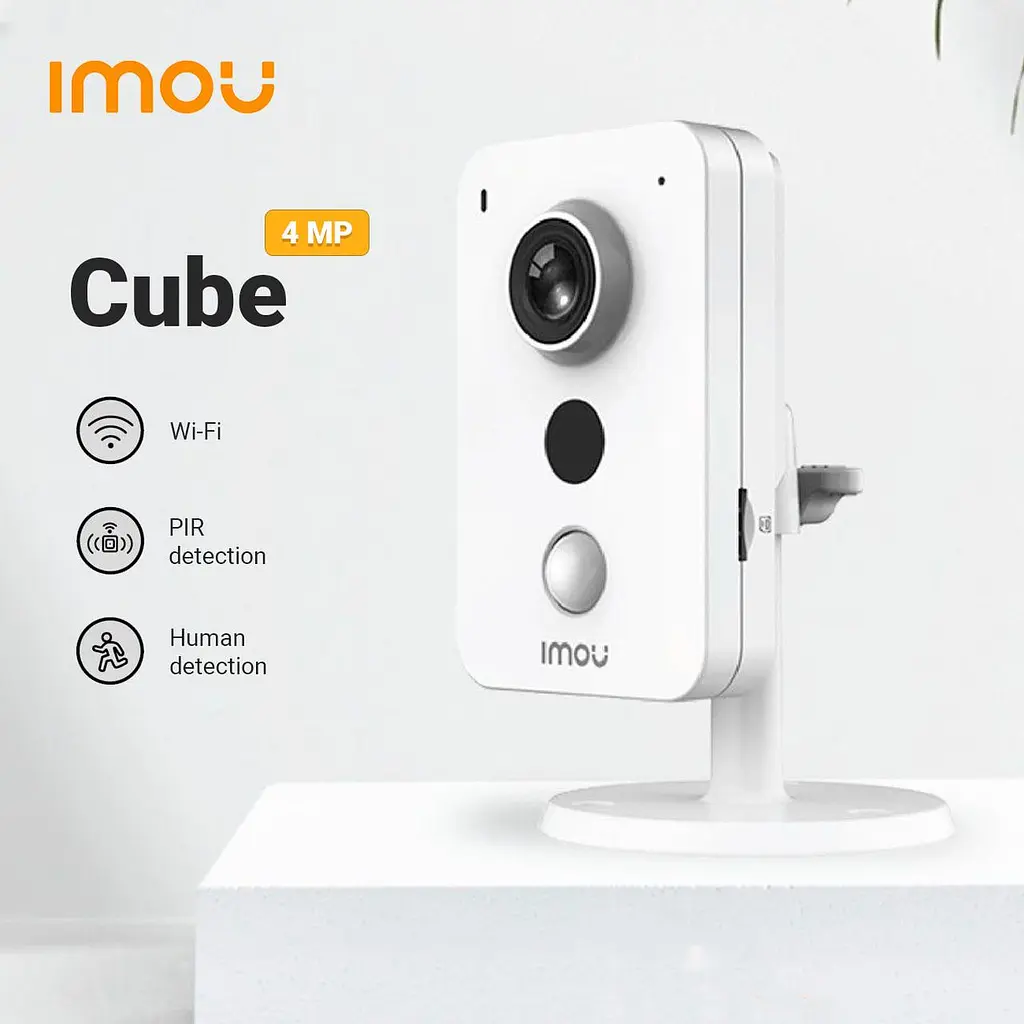 WiFi IP камера IMOU Cube 4MP | QHD 2560x1440 px | ІЧ 10 м | PIR датчик - фото 2
