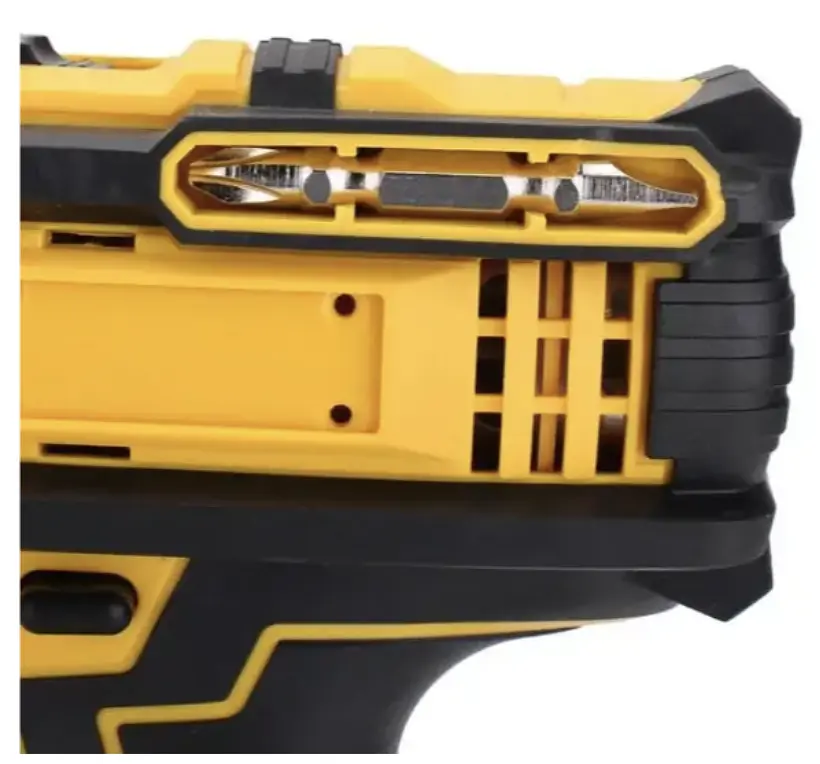 Набір з акумуляторним шурупокрутом із насадками screw driver sets yellow 12 В Повний комплект у валізі! - фото 5