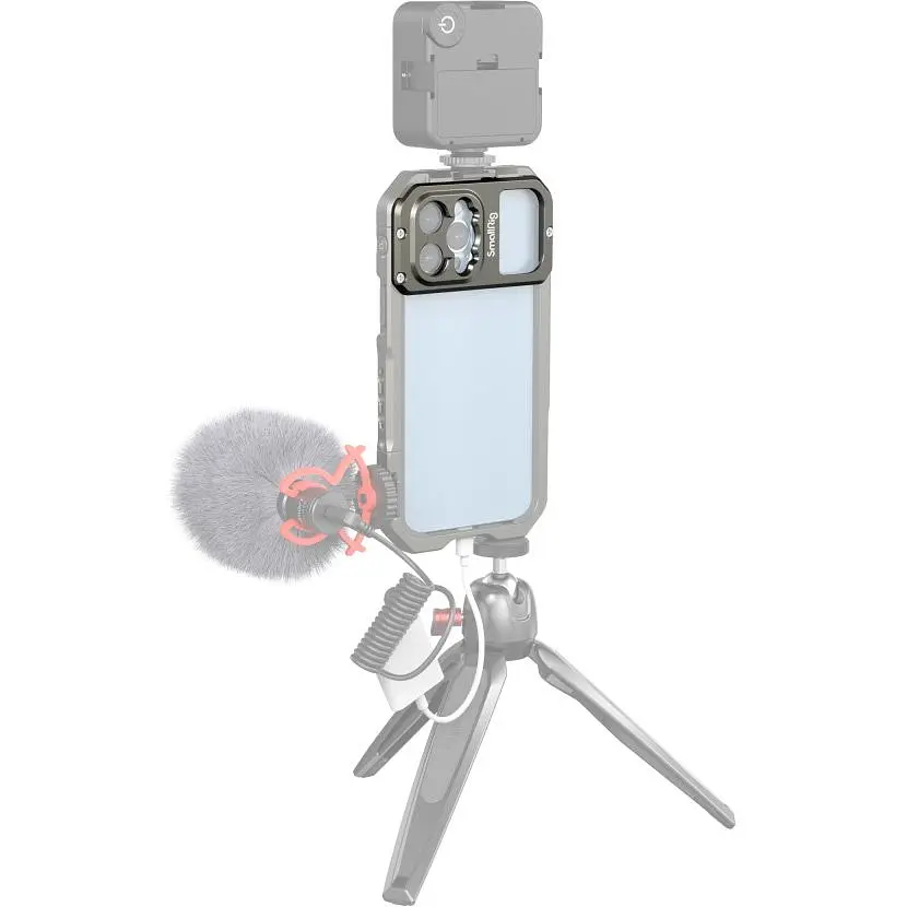 Платформа для об'єктива на клітку SmallRig 17mm Threaded Lens Backplane для Apple iPhone 13 Pro Max (3634) [99231] - фото 3