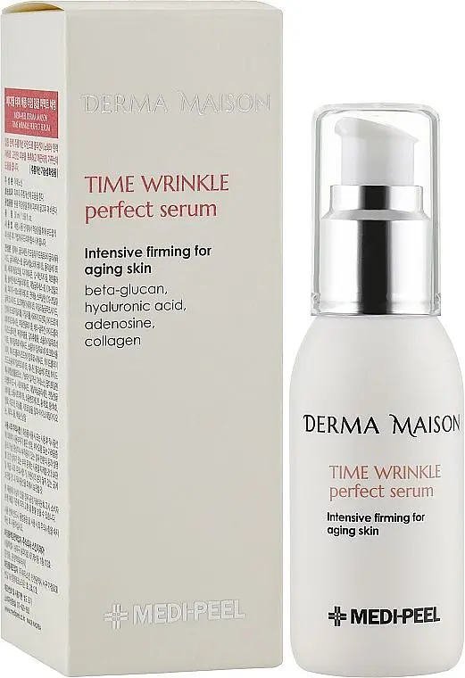 Антиоксидантна сироватка з вітаміном Е 50 мл Medi Peel Derma Maison Time Wrinkle Perfect Serum
