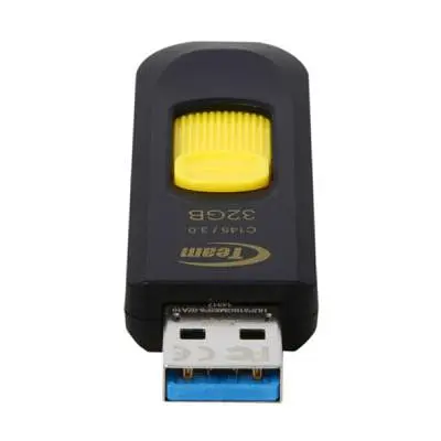USB флеш накопичувач Team 32GB C145 Yellow USB 3.0 (TC145332GY01) - фото 4