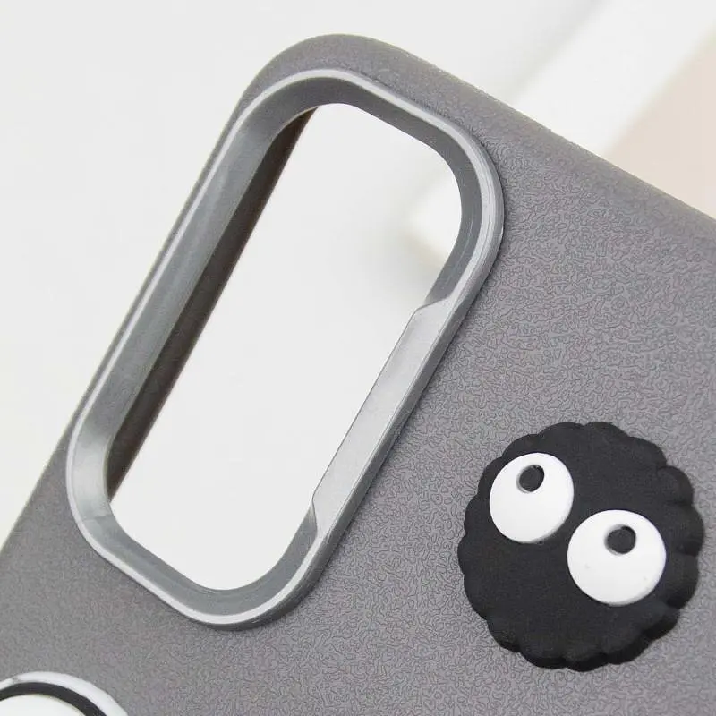 Чехол TPU Leather Toys для Samsung Galaxy S25 FE Monster / Grey - фото 6