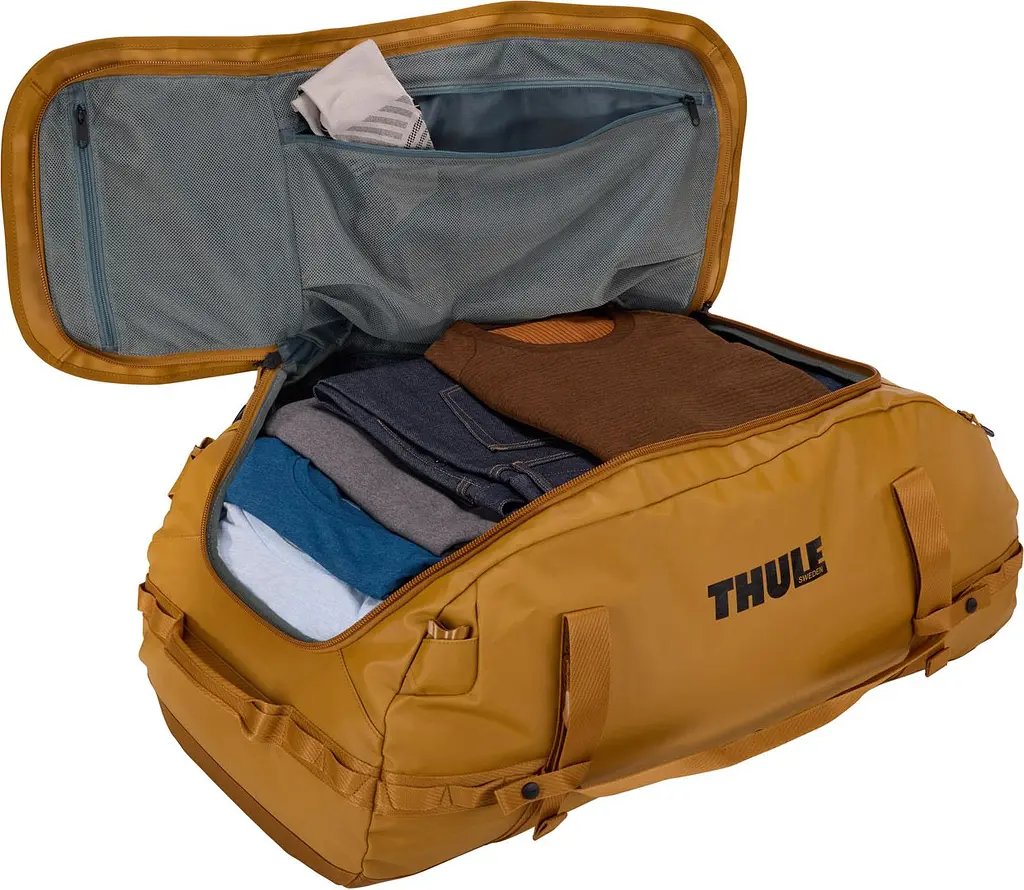 Спортивная сумка Thule Chasm Duffel 90 л Golden (TH 3204999) - фото 8