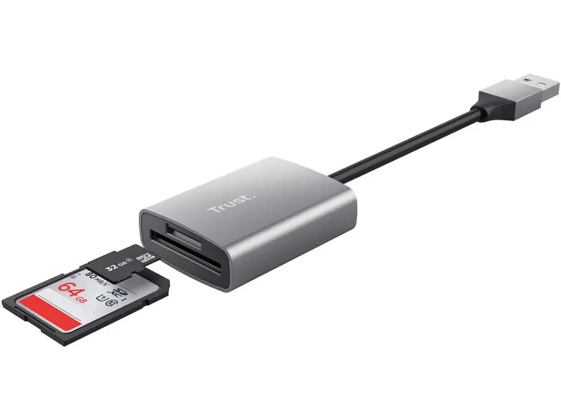 Картрідер Trust Dalyx Fast Card Reader (24135) - фото 3