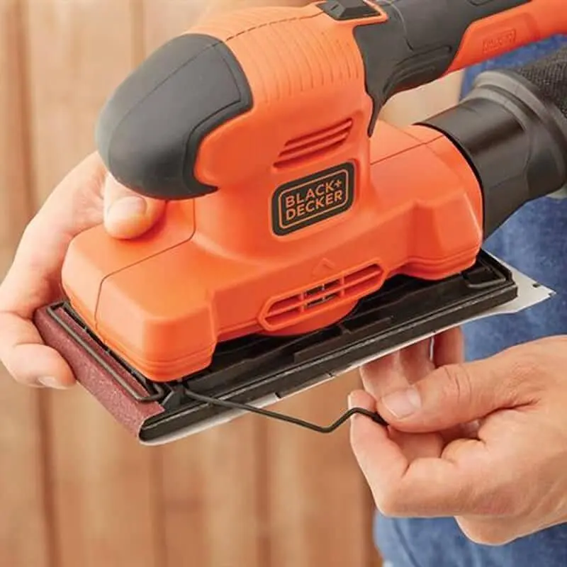 Вібраційна шліфмашина Black+Decker BEW220 [119602] - фото 5