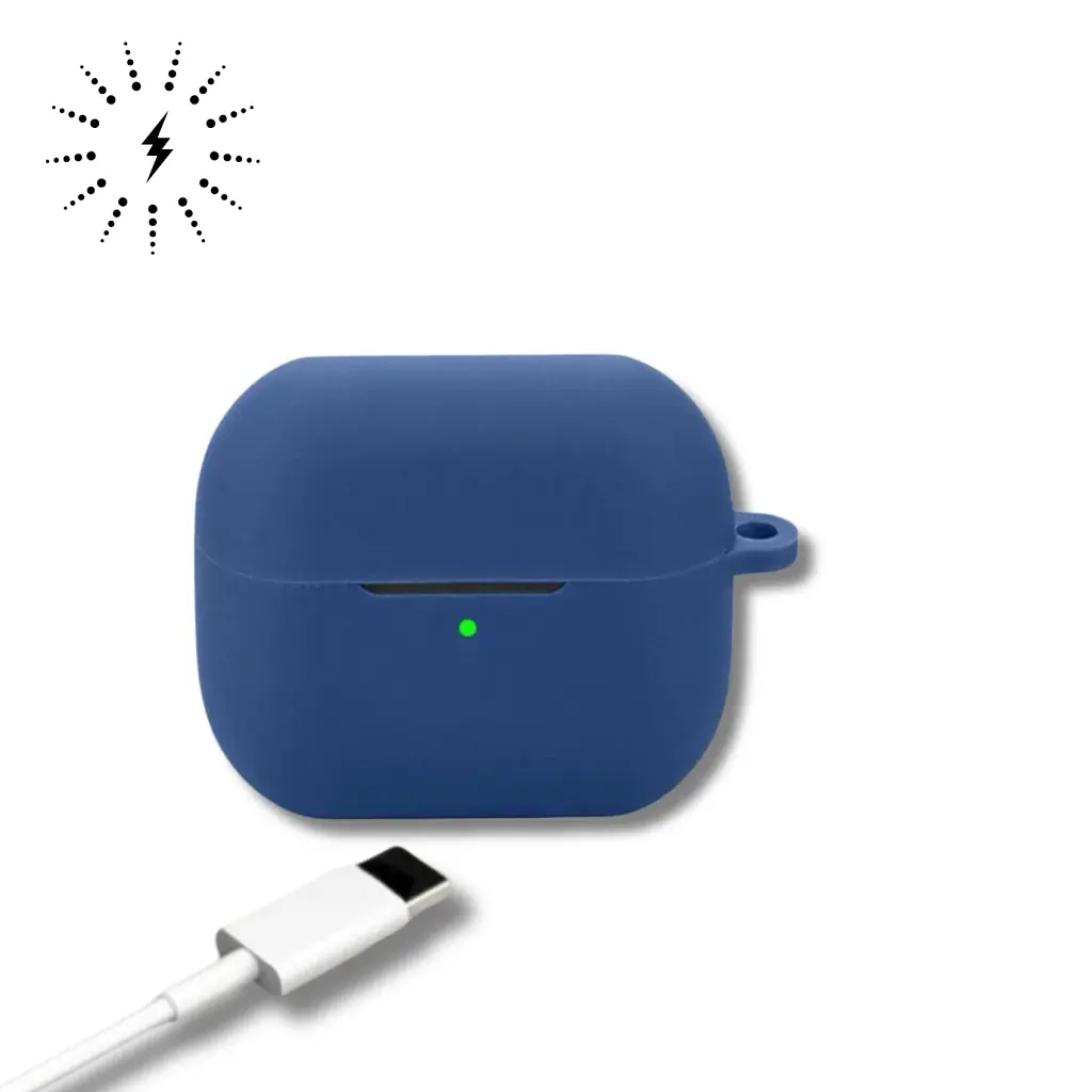 Чохол для навушників BeCover для Samsung Galaxy Buds 3 FE Deep Blue (715111) - фото 3