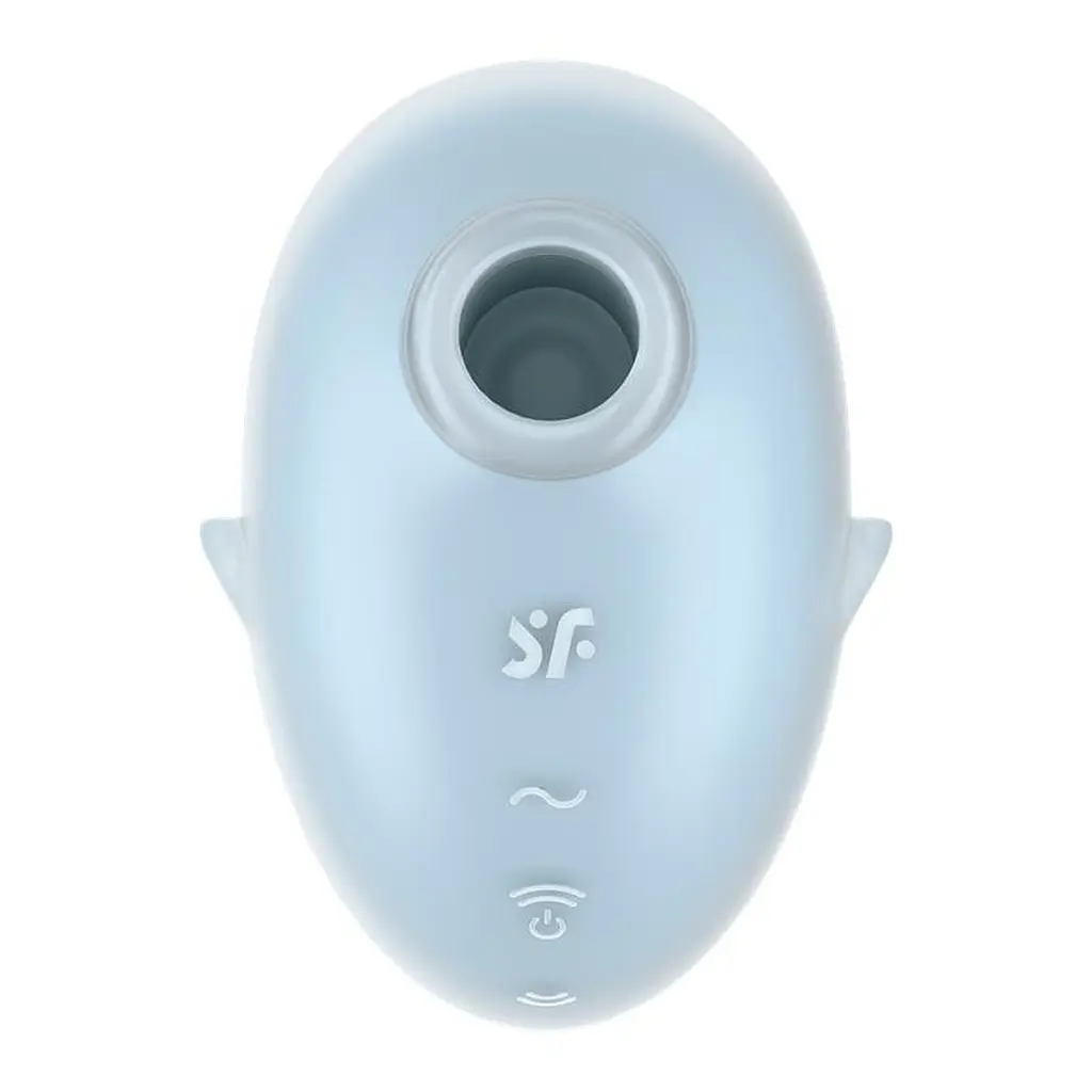 Вакуумний стимулятор Satisfyer Cutie Ghost Blue - фото 5