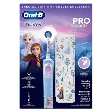 Зубна щітка BRAUN Oral-B D103.413.2KX Frozen типу 3708 (3+) - фото 4