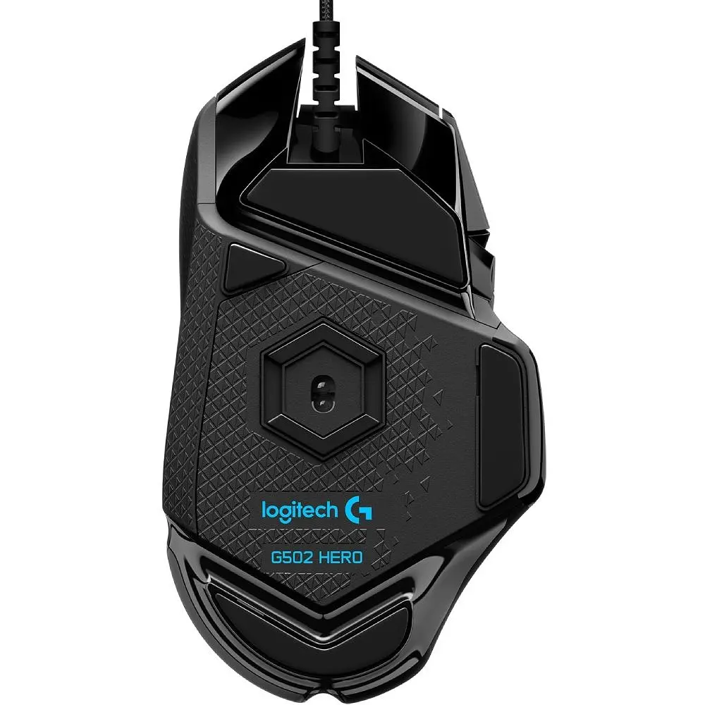 Комп'ютерна мишка Logitech G502 Hero High Performance Gaming Mouse 11кн. 12000 dpi чорна (910-005474) - фото 2