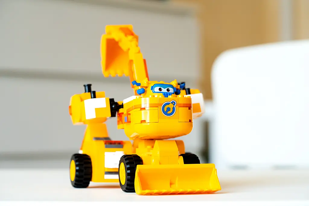 Конструктор-трансформер Small Blocks 2в1 Buildable Transforming Vehicle Донни (Donnie) Super Wings det0018331 - фото 6