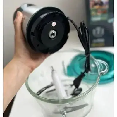 Подрібнювач Rainberg RB-2201 блендер зі скляною чашею чоппер 2 л 1300 Вт - фото 7