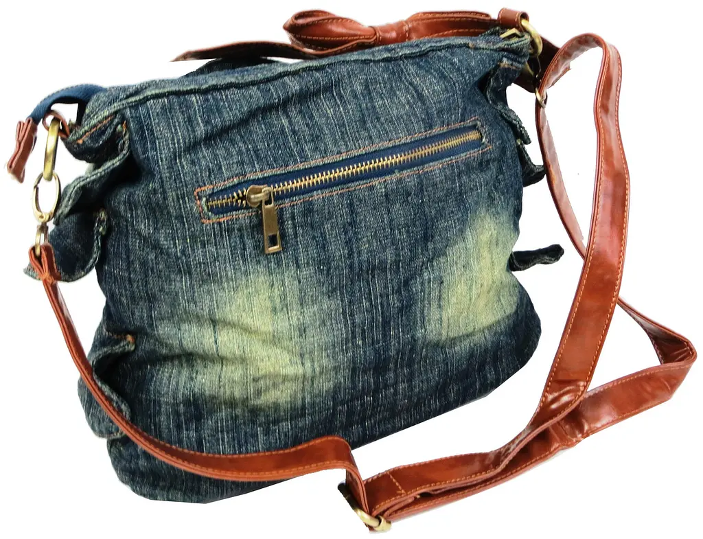 Жіноча джинсова сумка Fashion Jeans6012 Темно-синя - фото 8