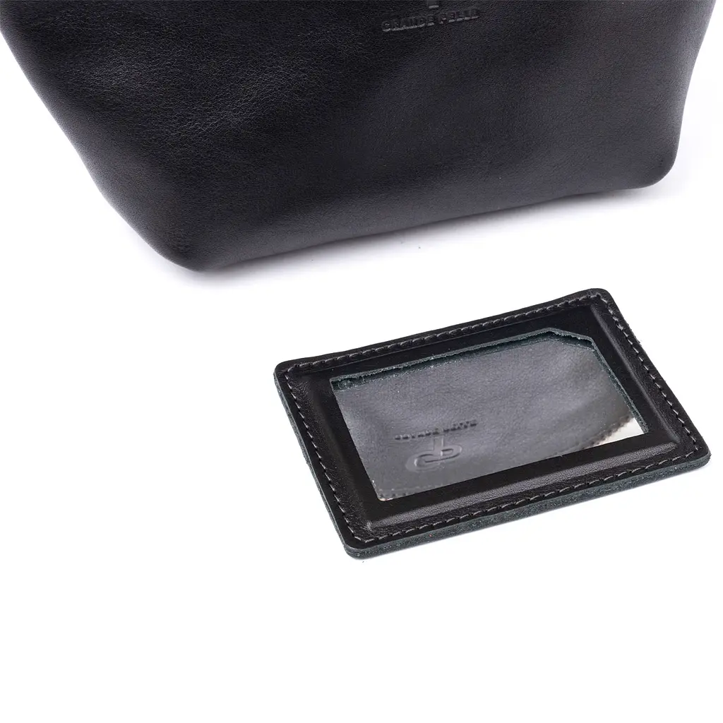 Жіноча шкіряна косметичка GRANDE PELLE 23х10.5х7.5 см acs0015904 - фото 3