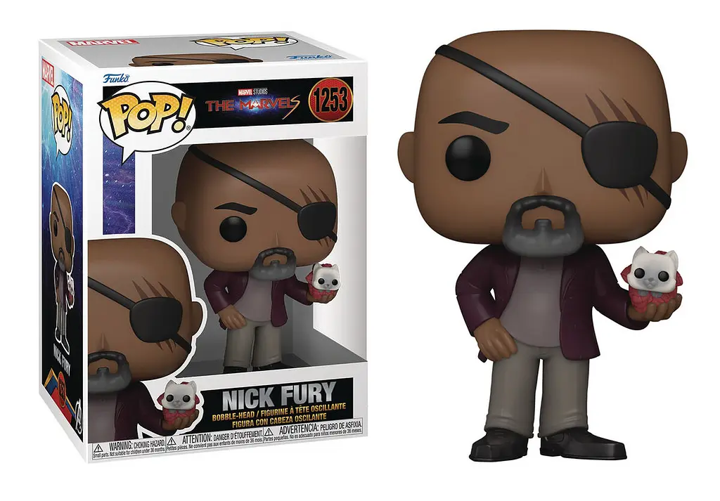 Фигурка Funko Pop Marvels Nick Fury Марвел Ник Фьюри 10 см (FP TM NF 1253) - фото 2