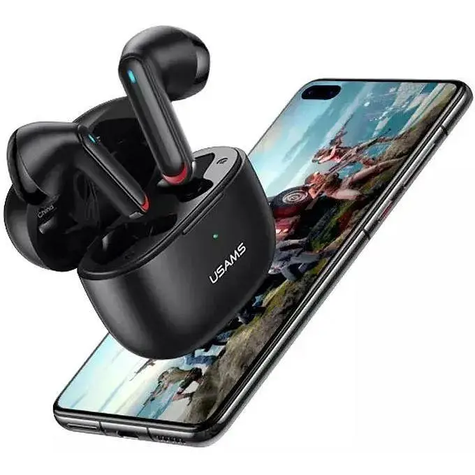 Навушники Usams NX10 Dual-mic ENC TWS Earbuds чорні 2 мікрофони - фото 4