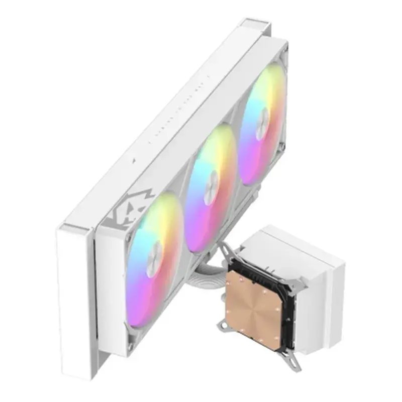 Система рідинного охолодження Gamemax GLACIER 360 LCD WH - фото 3