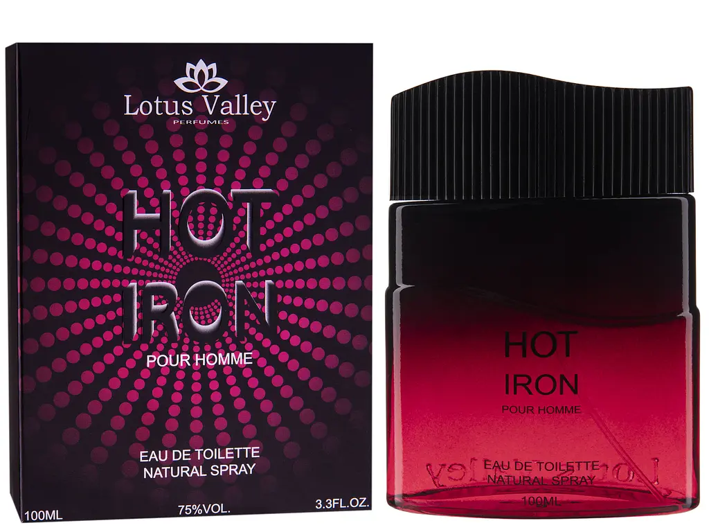 Туалетна вода для чоловіків Lotus Valley Hot Iron 100мл (MM31999) - фото 2