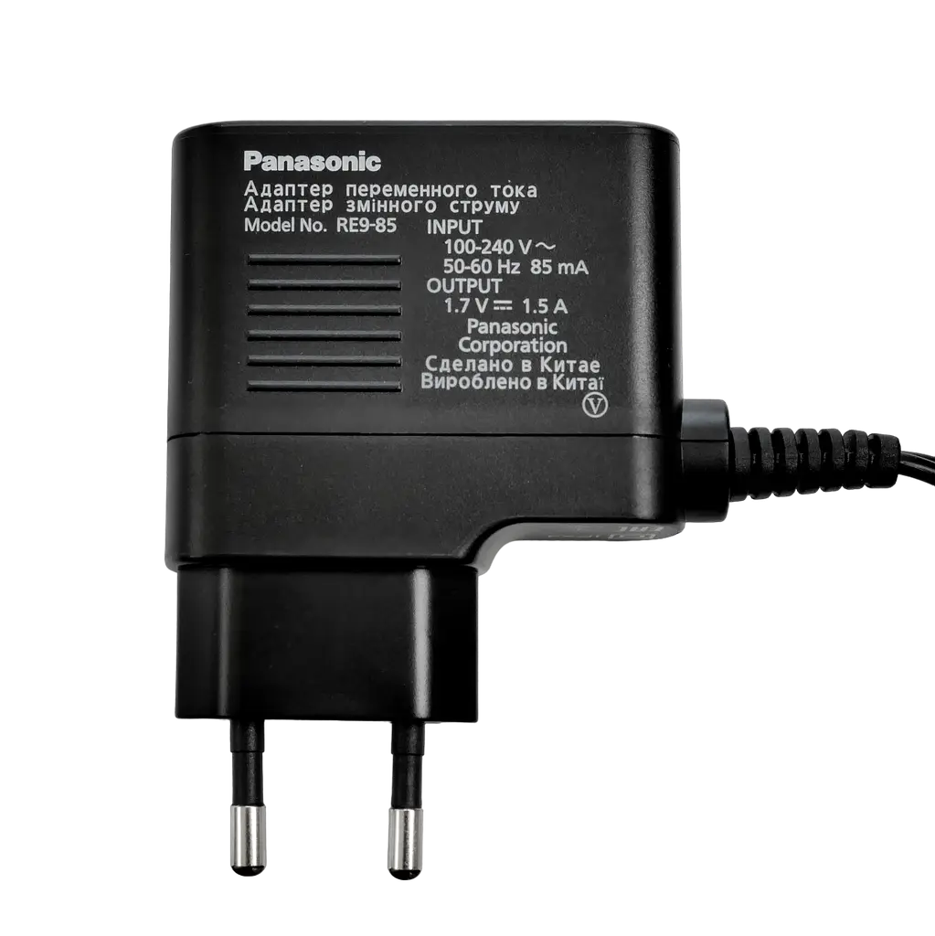Мережевий адаптер до машинки для стрижки Panasonic WERGD60K7664 (RE9-85) - фото 3