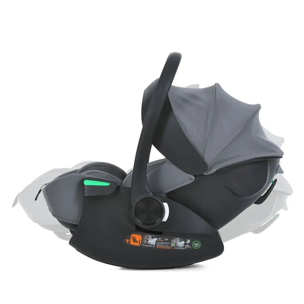 Автокрісло дитяче i-FLOW ME 1198 Gray - фото 2