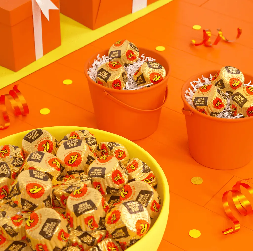 Цукерки Reese's Peanut Butter Pie Miniature Cups 272г - фото 4