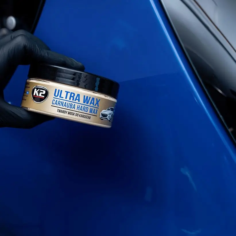 Паста-воск для полировки кузова K2 Ultra Wax с губкой 250 г (K073) - фото 4