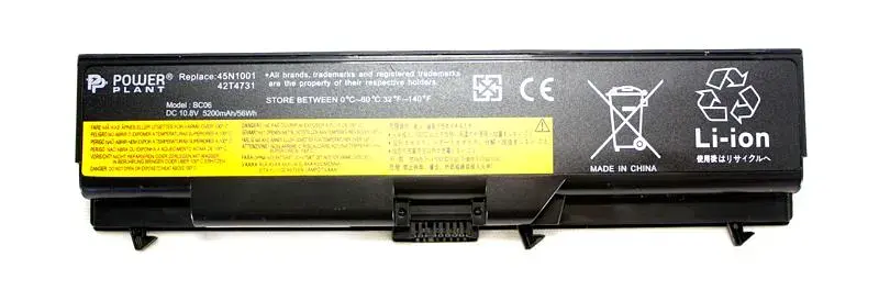 Акумулятор PowerPlant для ноутбуків IBM/LENOVO ThinkPad T430 (42T4733) 10.8V 5200mAh (NB00000199) - фото 2