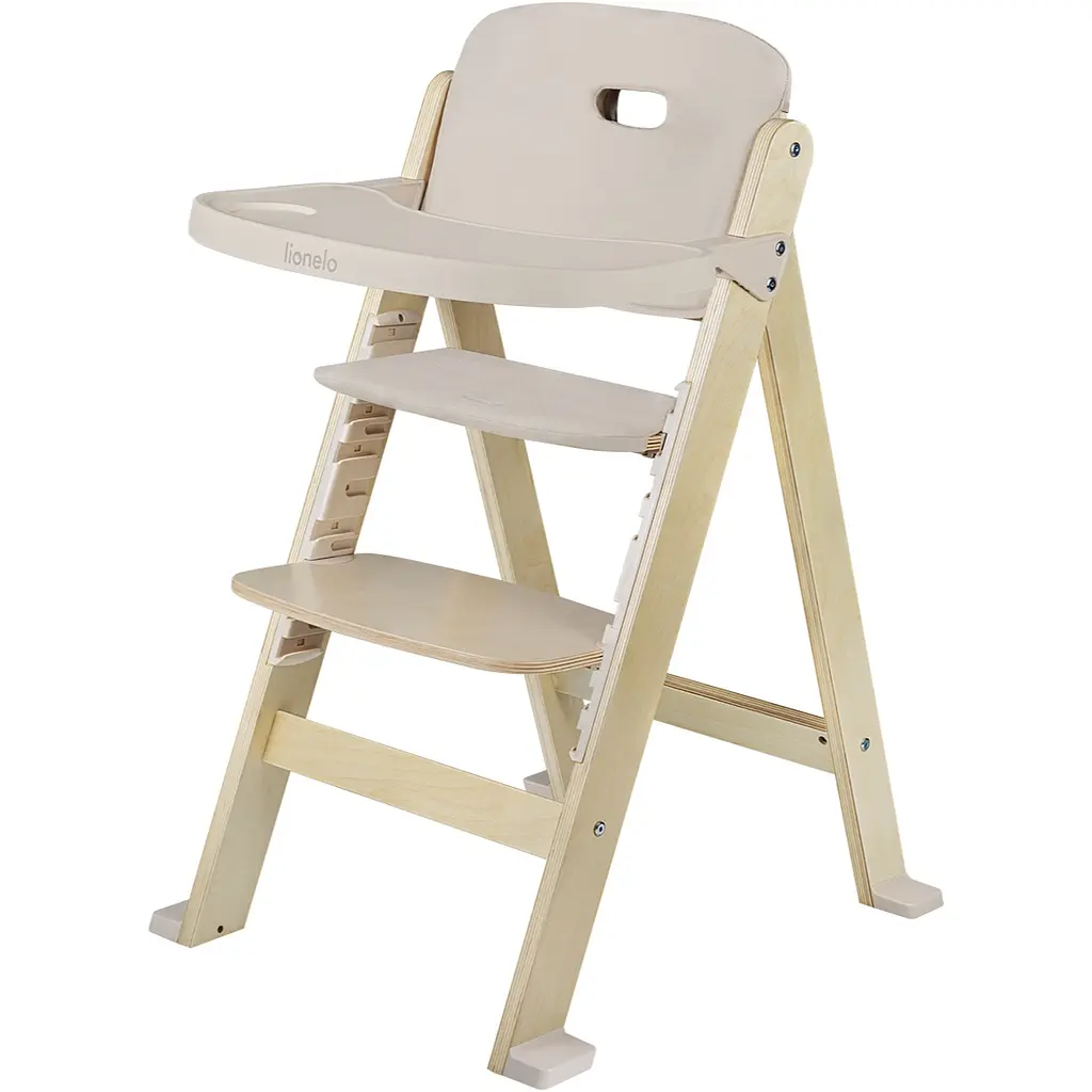 Стільчик для годування Lionelo Floris Beige Natural (LO-FLORIS BEIGE NATURAL)