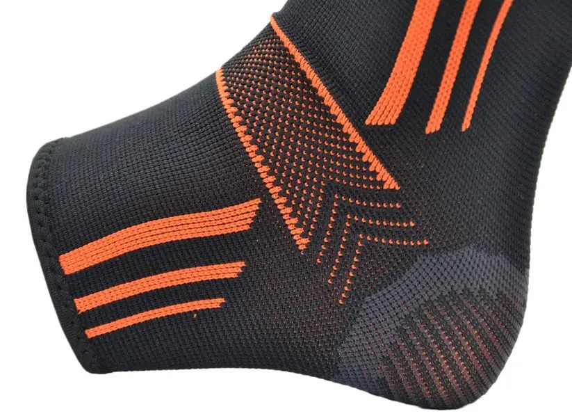 Бандажі на гомілкостоп Power System PS-6022 Ankle Support Evo Black/Orange XL (пара) (PS_6022_XL_Black/Orange) - фото 3