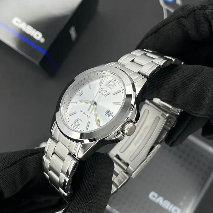 Чоловічий годинник Casio MTP-1215A-7A Сріблястий ( AT1141-0105 ) - фото 4