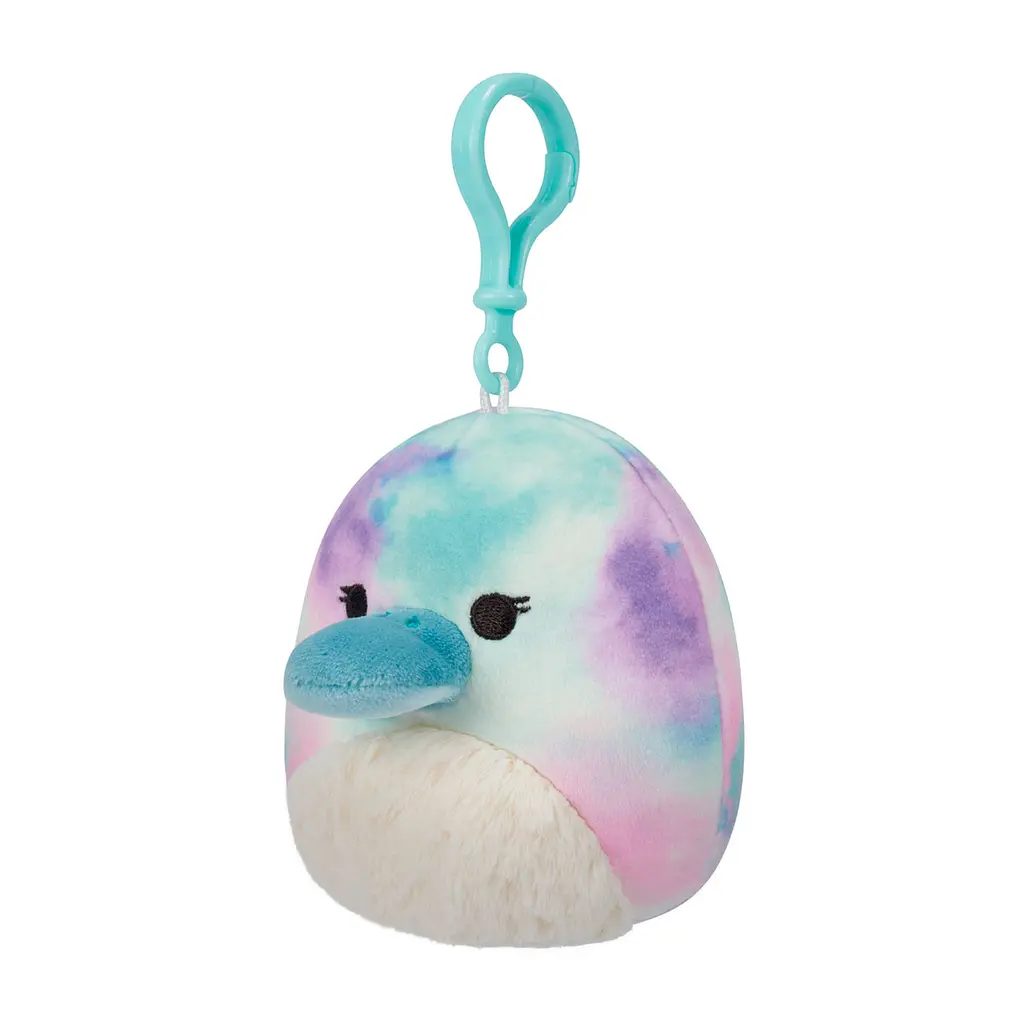 М'яка іграшка Squishmallows Трицератопс на кліпсі 9 см (SQCP00216) - фото 2