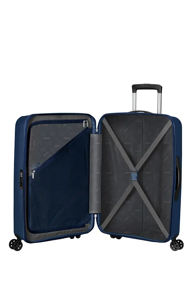 Чемодан American Tourister REJOY 68 см NAVY BLUE 68х47х26 Mstrong*41002 - фото 2