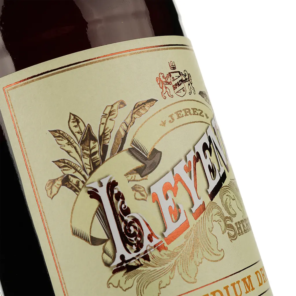 Вино Valdespino Leyenda Jerez Medium Dry, белое, полусухое, 15%, 0,75 л - фото 3