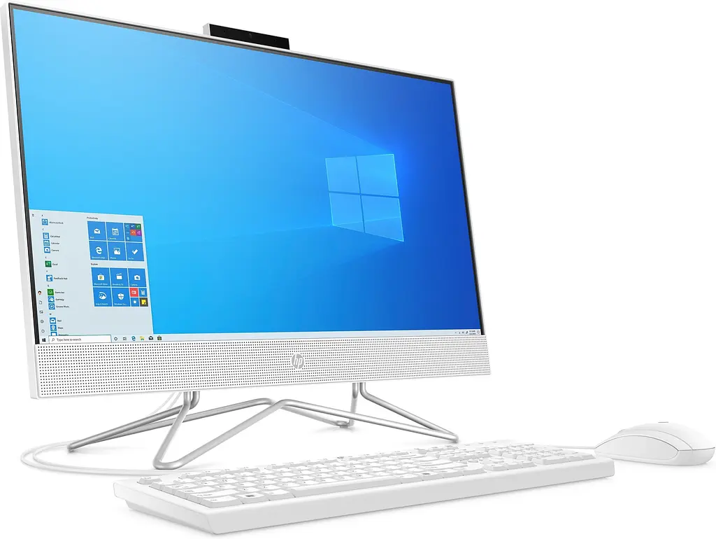 ПК-моноблок HP All-in-One 23.8FHD IPS AG/Intel Pen J5040/8/256F/int/kbm/DOS/White (426F3EA) - фото 2
