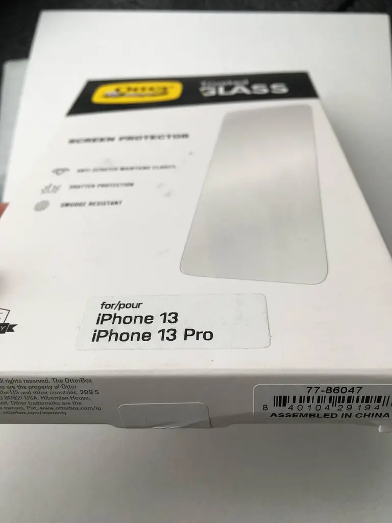Захисне скло протиударне OtterBox Trusted Glass для iPhone 14/13/13 Pro (77-86047) - фото 8