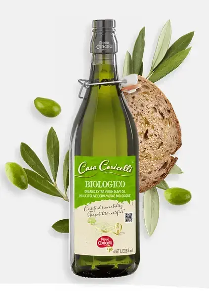 Олія оливкова Casa Coricelli Biologico Extra Virgin 1л - фото 2