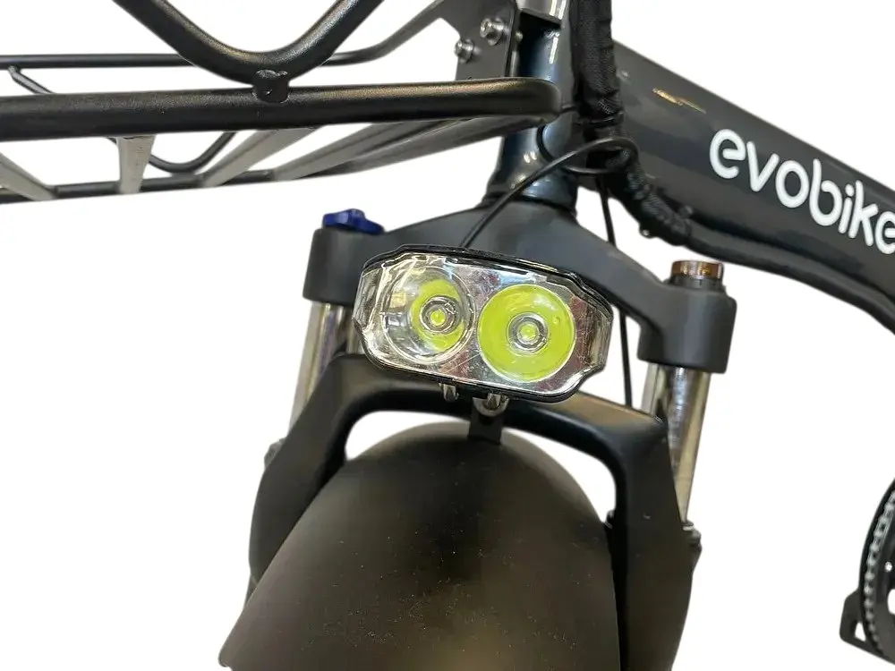 Електровелосипед EvoBike Storm V8S (1000W, 48V, 18Ah) Фетбайк + Вантажний Багажник Чорний - фото 9