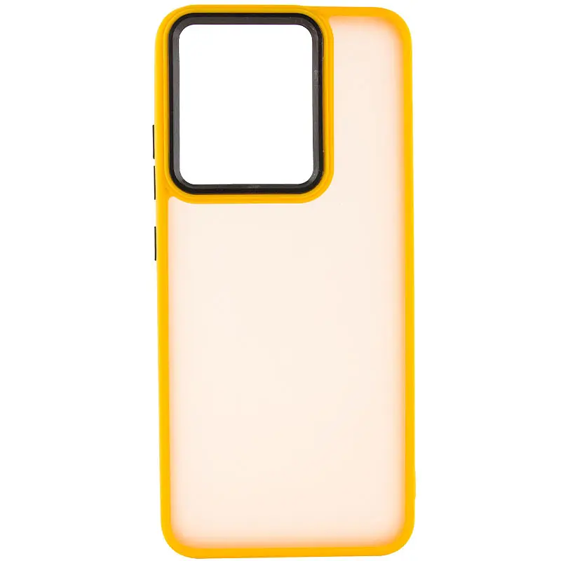 Чехол TPU+PC Lyon Frosted для Xiaomi Redmi 12C Orange - фото 2