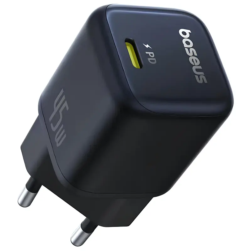 МЗП Baseus EnerFill FN22 Fast Charger PD45W (1USB-C) (E01233) Cosmic Black - фото 3