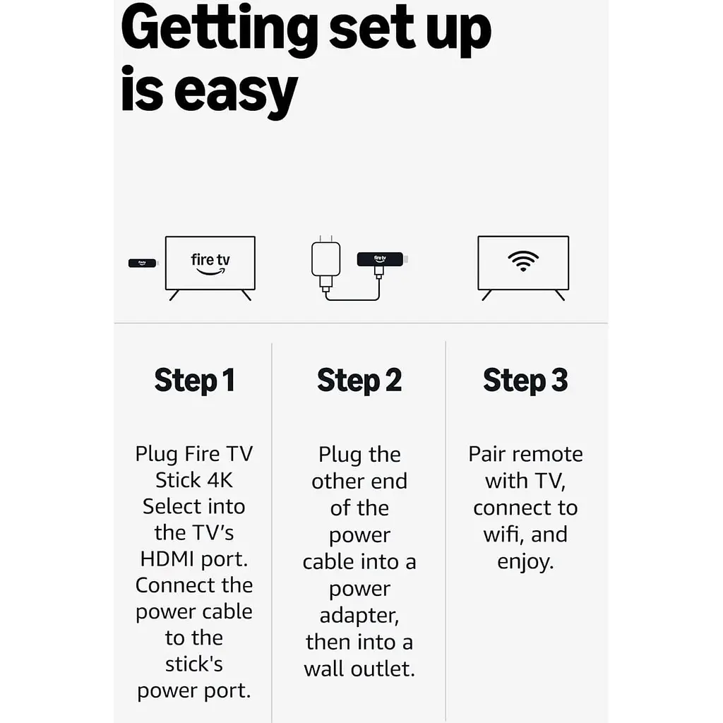 Медіаплеєр Amazon Fire TV Stick 4K Select 2025 [165654] - фото 6