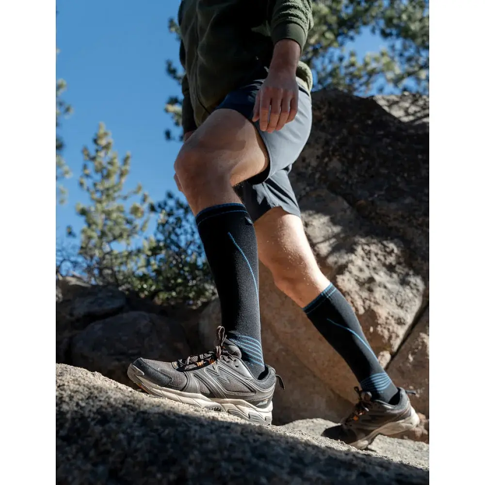 Шкарпетки DexShell Longlite Socks 2.0 S 36-38 black blue - фото 3