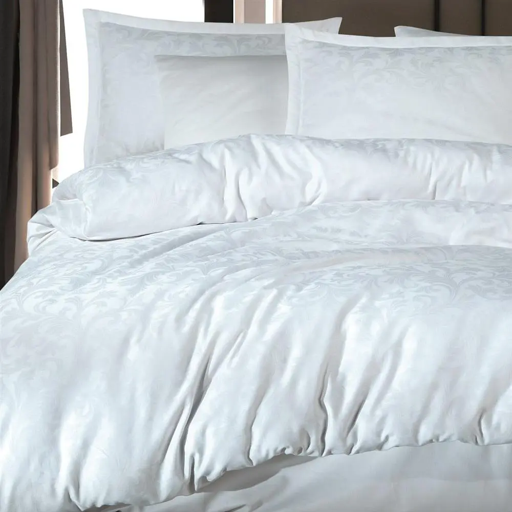 Постільна білизна Payava White Жаккард Clasy pbe0052058 - фото 2