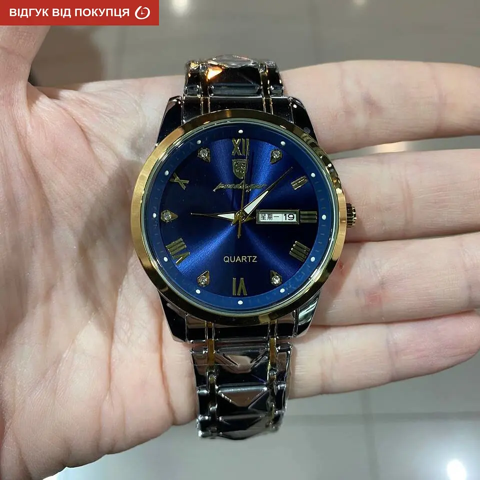 Годинник Poedagar Omega Blue - фото 7