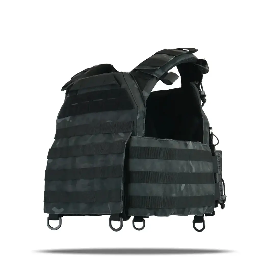 Плитоноска Kiborg GU gen.2 + 3 підсумки Black Multicam (1000-k77003) - фото 4