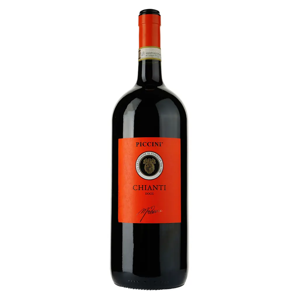Вино Piccini Chianti DOCG червоне сухе 12.5% 4.5 л (3 шт. х 1.5 л) - фото 2
